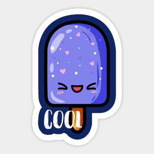 Cool icecream Sticker